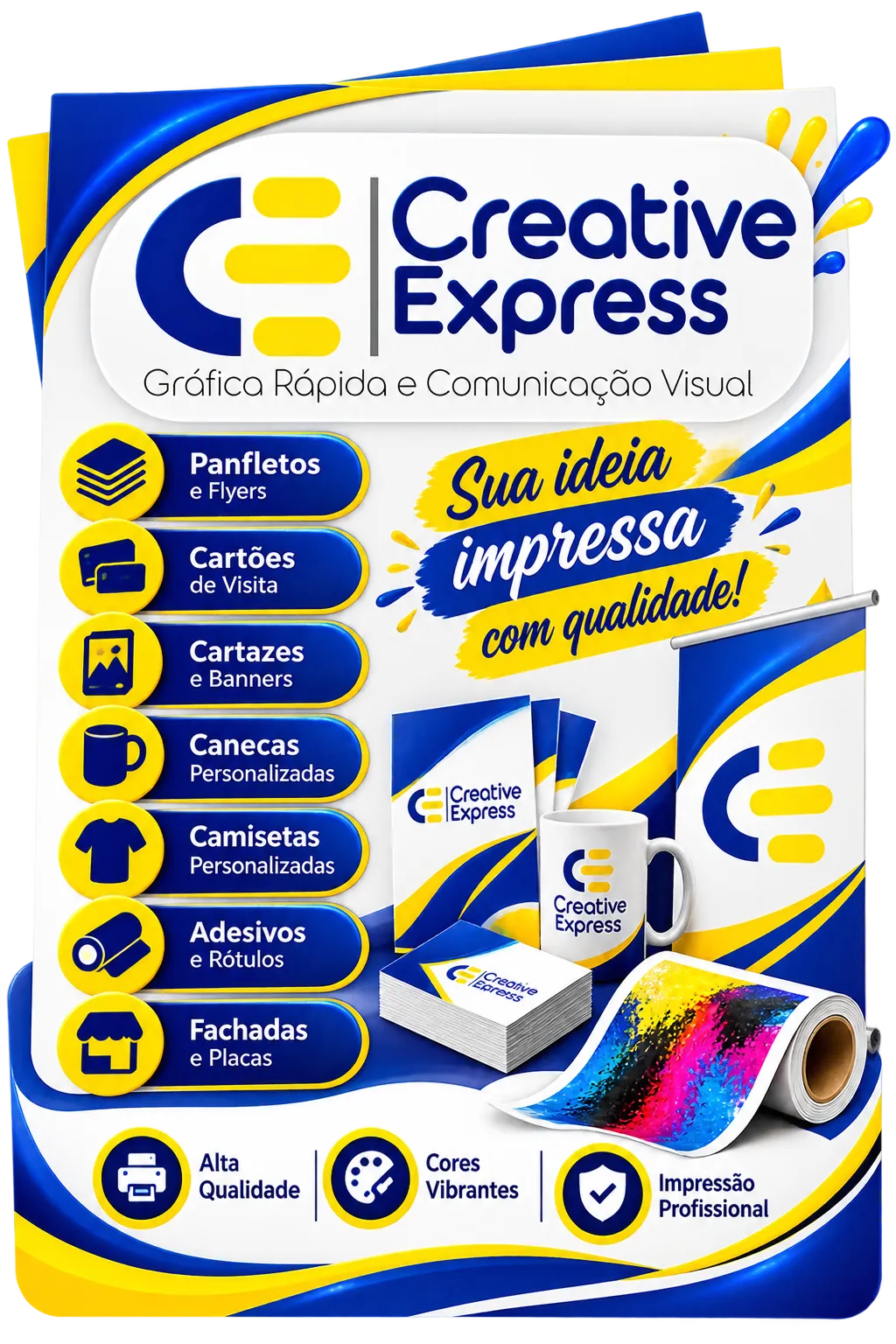 Folder Flyer e Panfleto