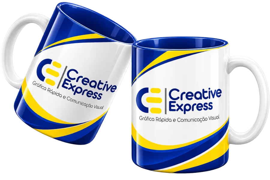 Caneca Porcelana